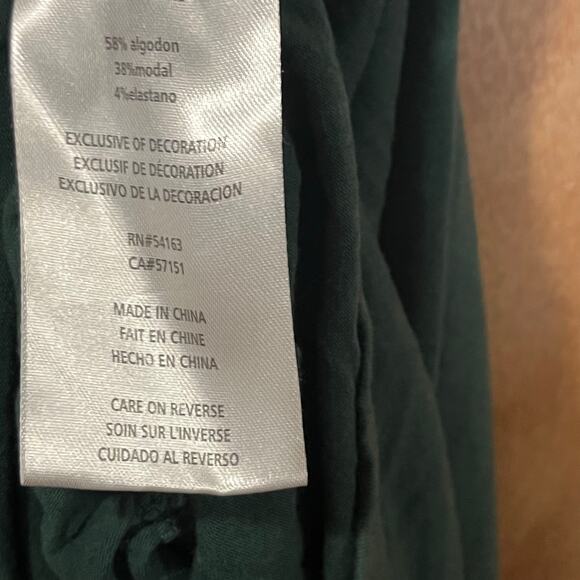 Maternity Packers Long Sleeve T Shirt Size Small, Ruched Sleeves & Waist - Picture 10 of 10